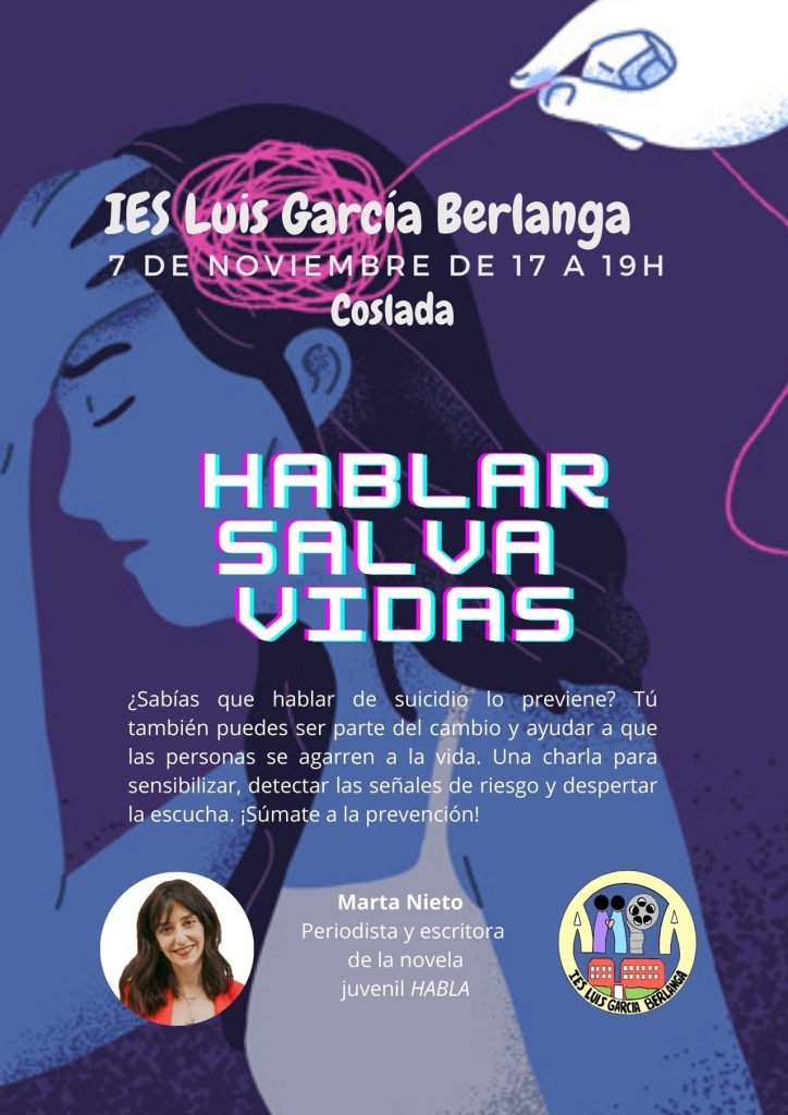 CARTEL HABLAR SALVA VIDAS