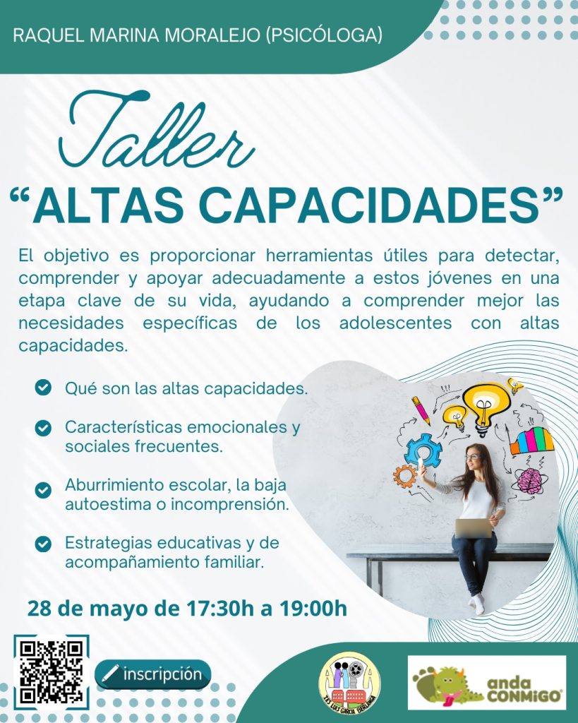 CARTEL TALLER ALTAS CAPACIDADES