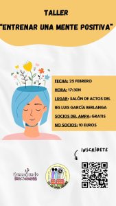 CARTEL MENTE POSITIVA